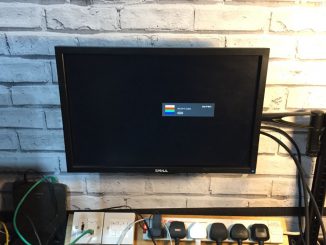 Dell P1911 monitor on arm